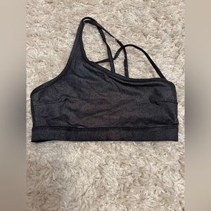 1 shoulder sparkle All Access sports bra